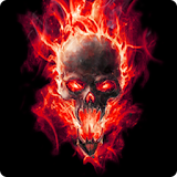 Hells Skull Live wallpaper icon