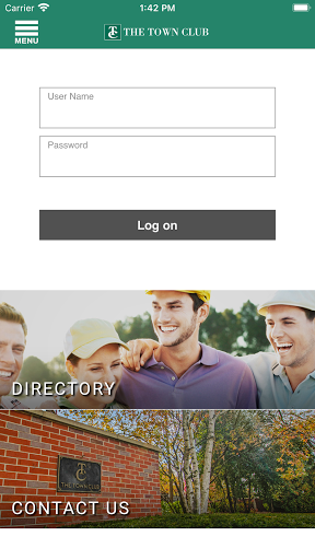 Android application The Town Club | Fox Point screenshort