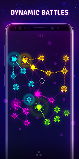 Splash Wars - glow space strategy game apkdebit screenshots 1