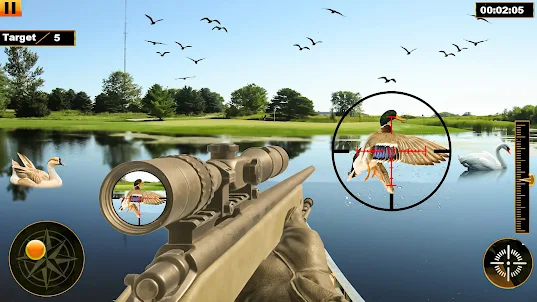Sniper Birds & Animal Games