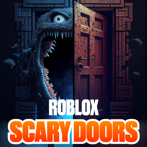 Roblox Scary Doors Mod in MCPE logo