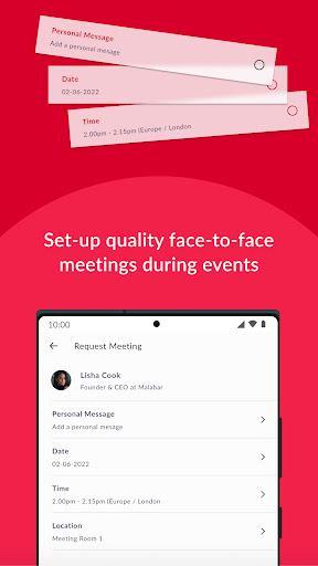 Journal of Commerce Events Screen 3
