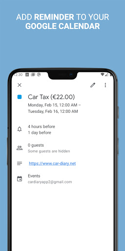 CarDiary - Log your vehicle expenses 2.21.0 Screenshots 4