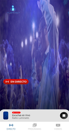 Android application RADIO LUMINARES screenshort