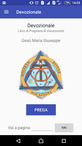 Android application Devozionale SDV screenshort