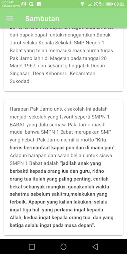 Siska Wali Murid SMPN 1 Babat Screen 2