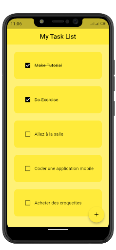 Android application My Task List screenshort