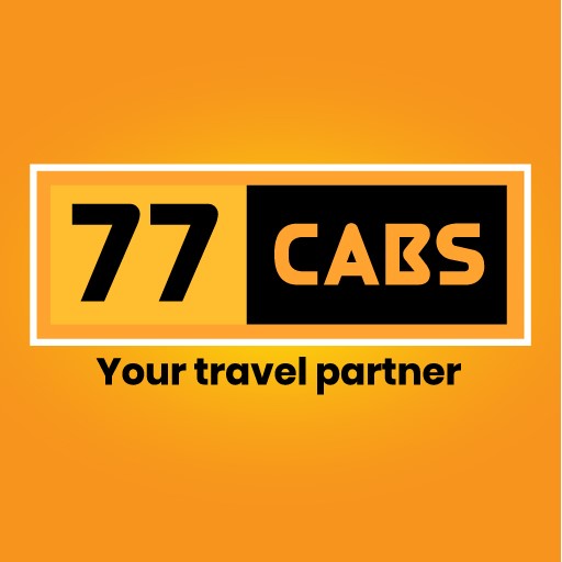 77 Cabs - book one way ride logo