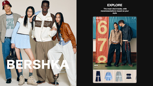 Screenshot of BERSHKA: Fashion & trends