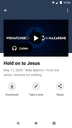 Wenatchee Nazarene Screen 3