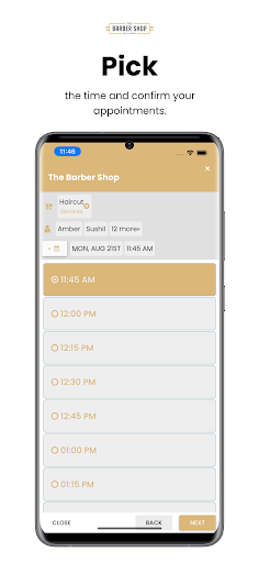 The Barber Shop Screen 3