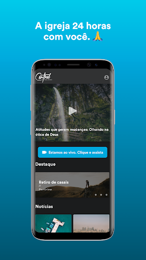 Android application Central - Igreja Sapezal screenshort