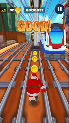 Subway Santa Claus Runner Xmasのおすすめ画像4