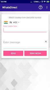 WhatsDirect - Chat w/o Contact Screenshot