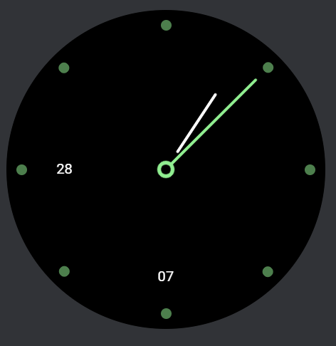 Dark Evening Minimalistic Screen 2