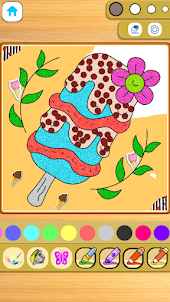 Ice Cream Coloring Game