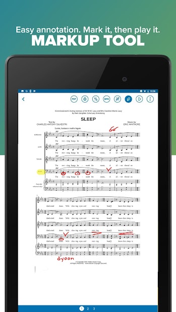 Captura 13 Musicnotes Sheet Music Player android