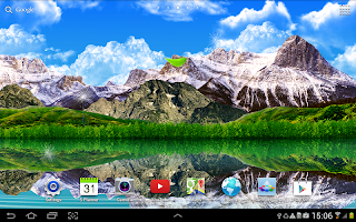 screenshot of Landscape Live Wallpaper Lite