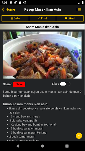 Resep Aneka Olahan Ikan Asin Screen 3