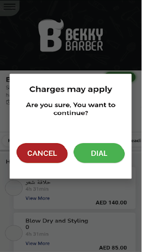 Bekky Barber Screen 3