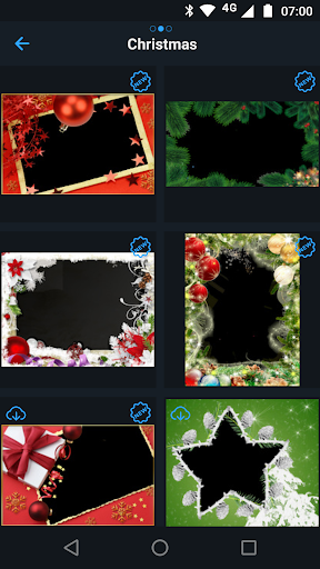 Christmas Photo Frames Screen 2