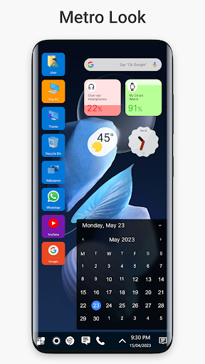 Win 11 Launcher - Personalization - apps