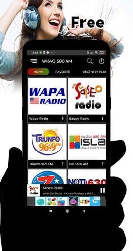 WKAQ 580 AM Puerto Rico wkaq Screen 2