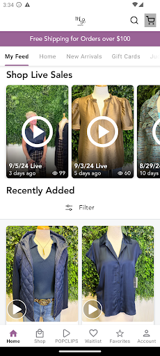 Screenshot of Mainstream Boutique Lancaster