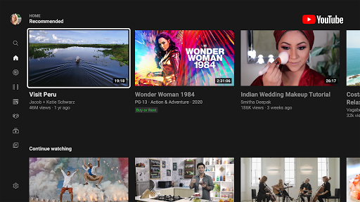 YouTube for Android TV 2.13.08 APK screenshots 1