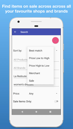 LoveVoucher Shopping App Screen 2