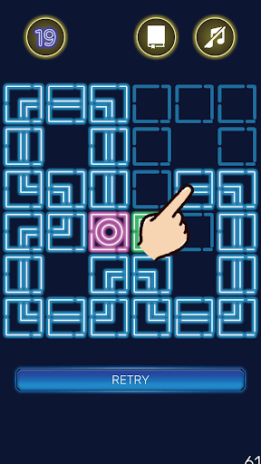 Android application One line Puzzle LineConnect screenshort