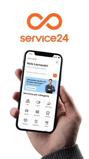 Android application Service24 screenshort