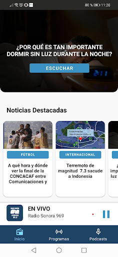 Sonora 969 Screen 2
