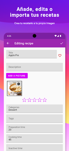 My Recipe Box : RecetteTek screenshot 3