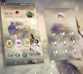screenshot of Fantasy Angel Launcher Theme