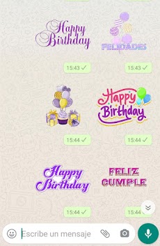 stickers Feliz Cumpleañosのおすすめ画像4