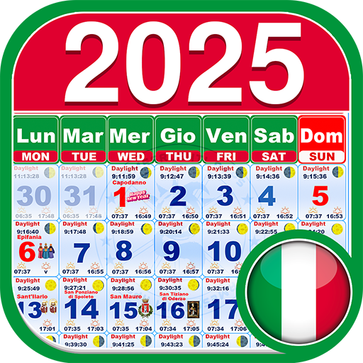 Italia Calendario 2025 logo