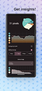 Pixels Journaling: Mood Track Screenshot