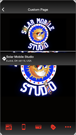 Solar Mobile studio Screen 2