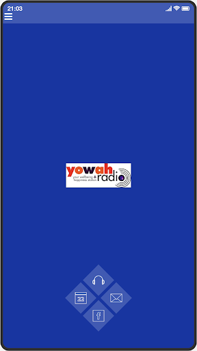Android application Yowah Radio screenshort