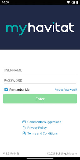 Android application myhavitat screenshort