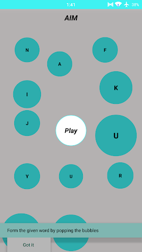 Bubble Mash Screen 2