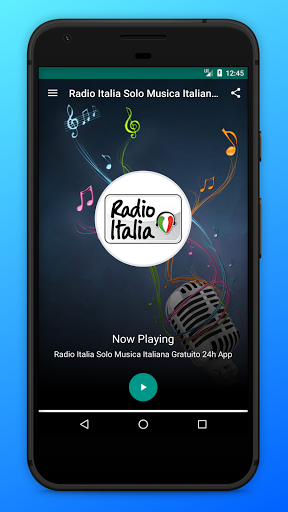 Android application Radio Italia Solo Musica App screenshort