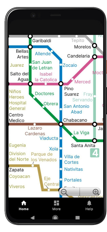 Mexico City Metro Map & Route - 2.2 - (Android)