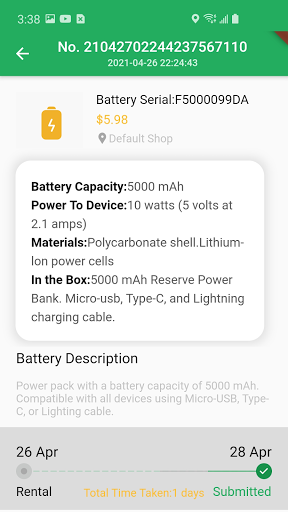 Power Packs 2 Go Screen 2