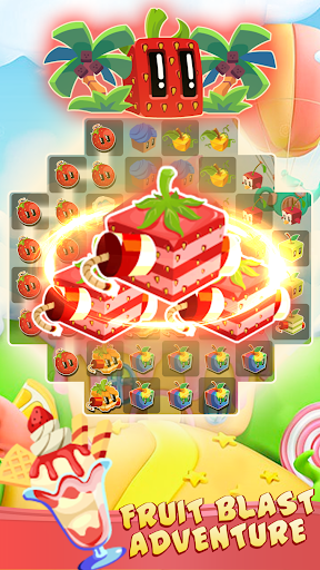 Screenshot of Juice cube: Match 3 Fruit Game