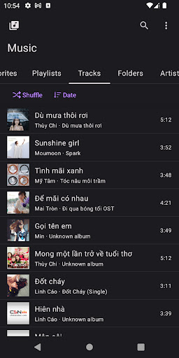 Android application OneMusic - Cloud Music Player screenshort