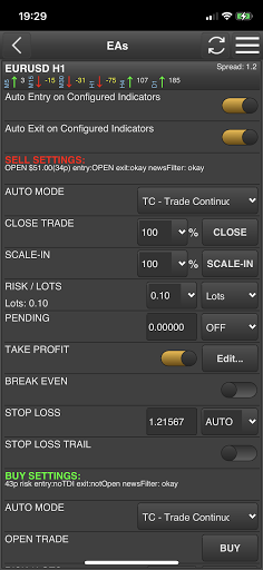 runwiseFX Screen 3