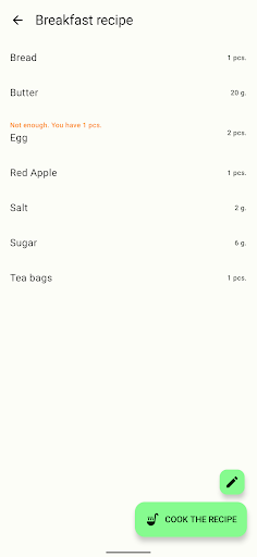 My pantry. Smart shopping list Screenshot 3 - AppWisp.com