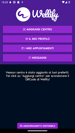 Android application Wellify screenshort